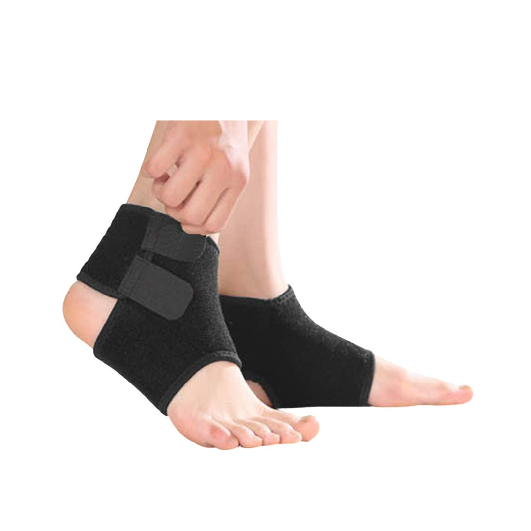 TOBILLERA DEPORTIVA AJUSTABLE CON CINTAS DE AMARRE RÁPIDO - 1