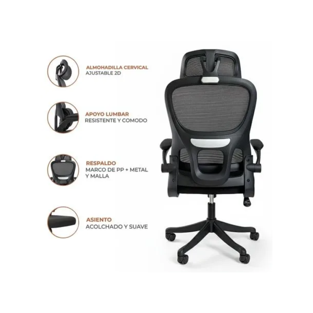 SILLA ERGONOMICA DE OFICINA GERENCIAL - 2
