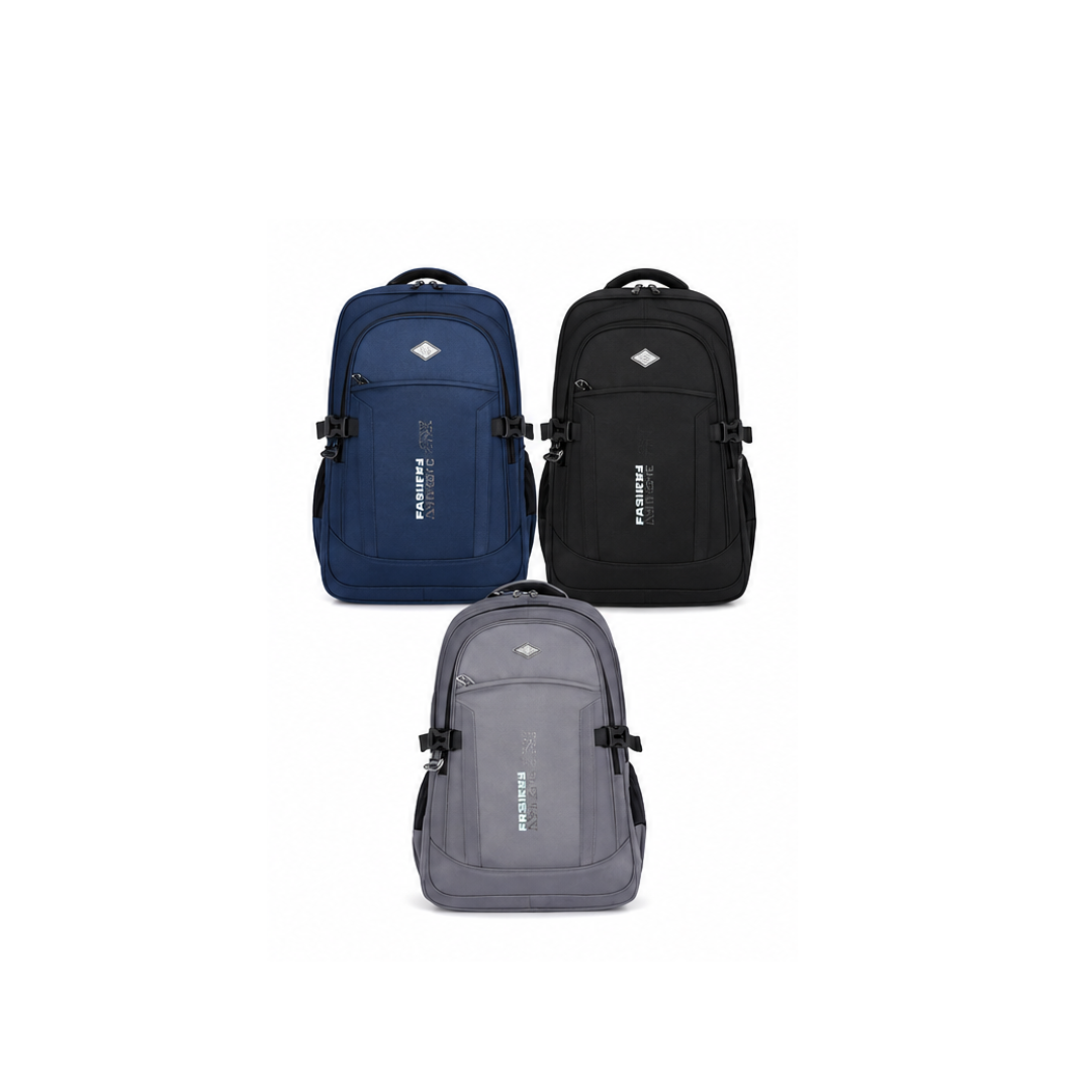 MOCHILA PARA HOMBRE COLOR ENTERO - 1