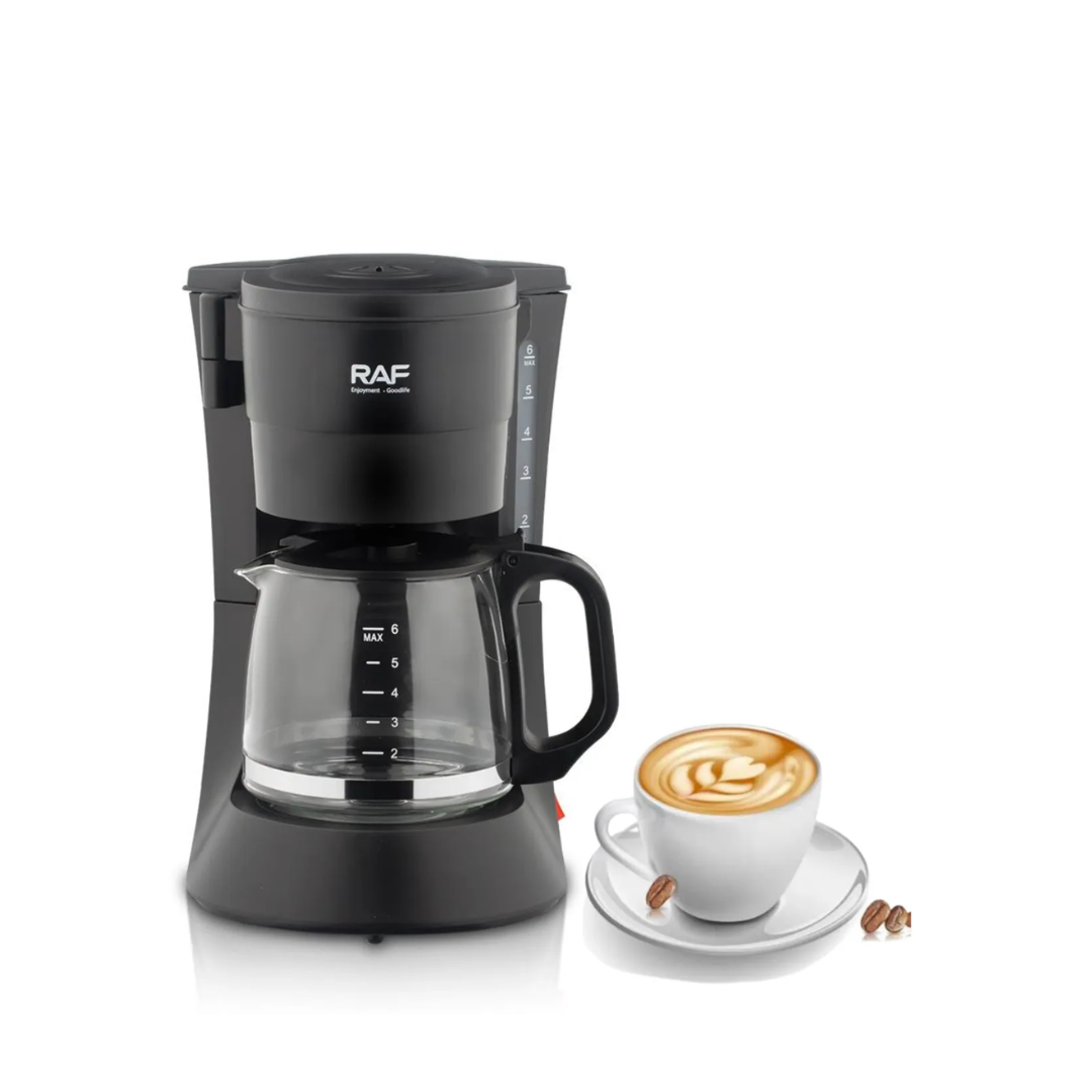 CAFETERA ELÉCTRICA DE 600ML CON FILTRO Y JARRA DE CAFE - 1