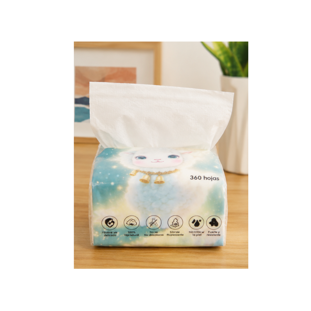 PACK DE 10 PAPEL TISSUE DESECHABLES - 2