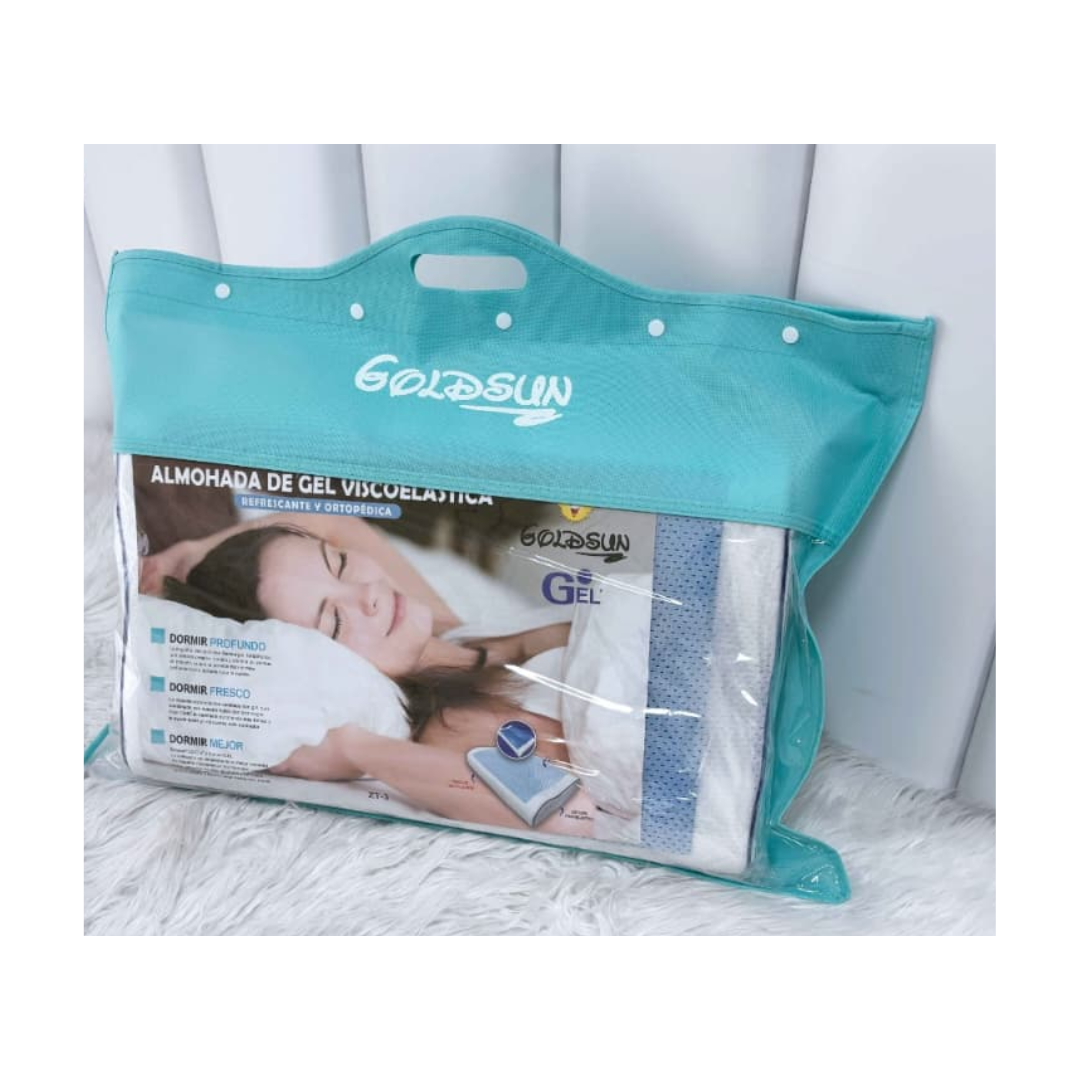 ALMOHADA DE GEL VISCOELASTICA GOLDSUN - 1