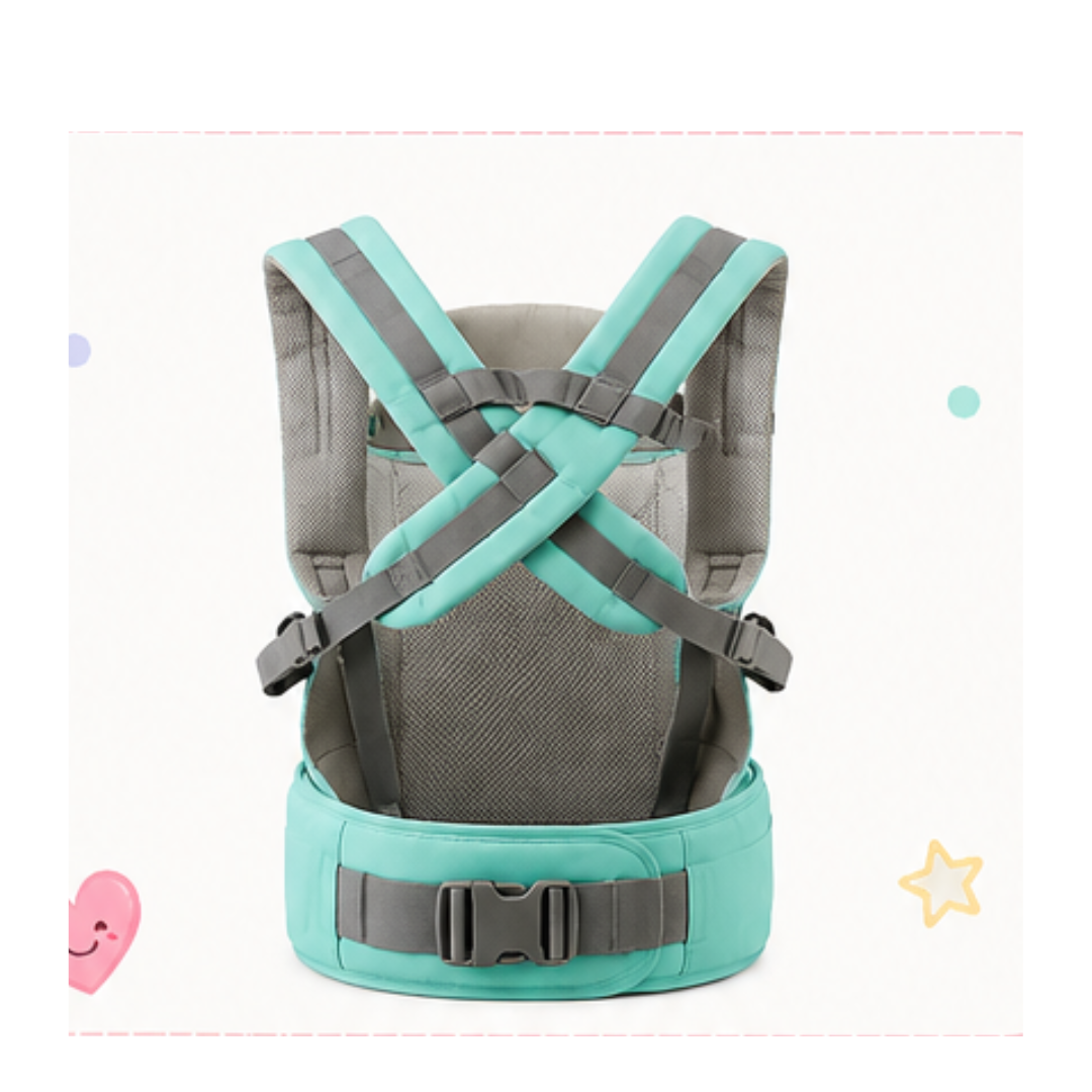 CANGURO PORTABEBÉ ERGONÓMICO CON ASIENTO DE CADERA - 3