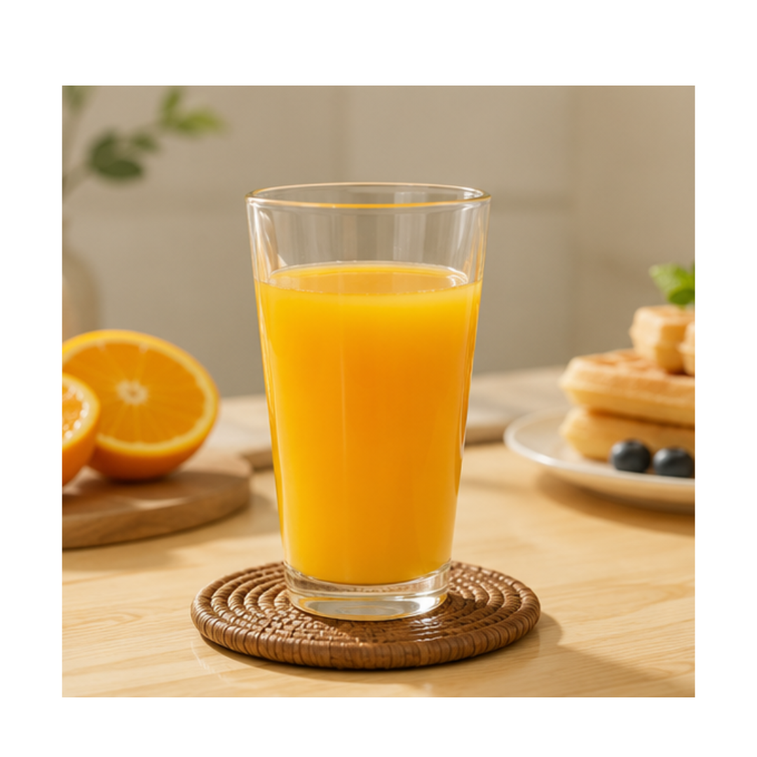 SET DE 6 VASOS DE VIDRIO MULTIUSOS DE 385 ML - 2