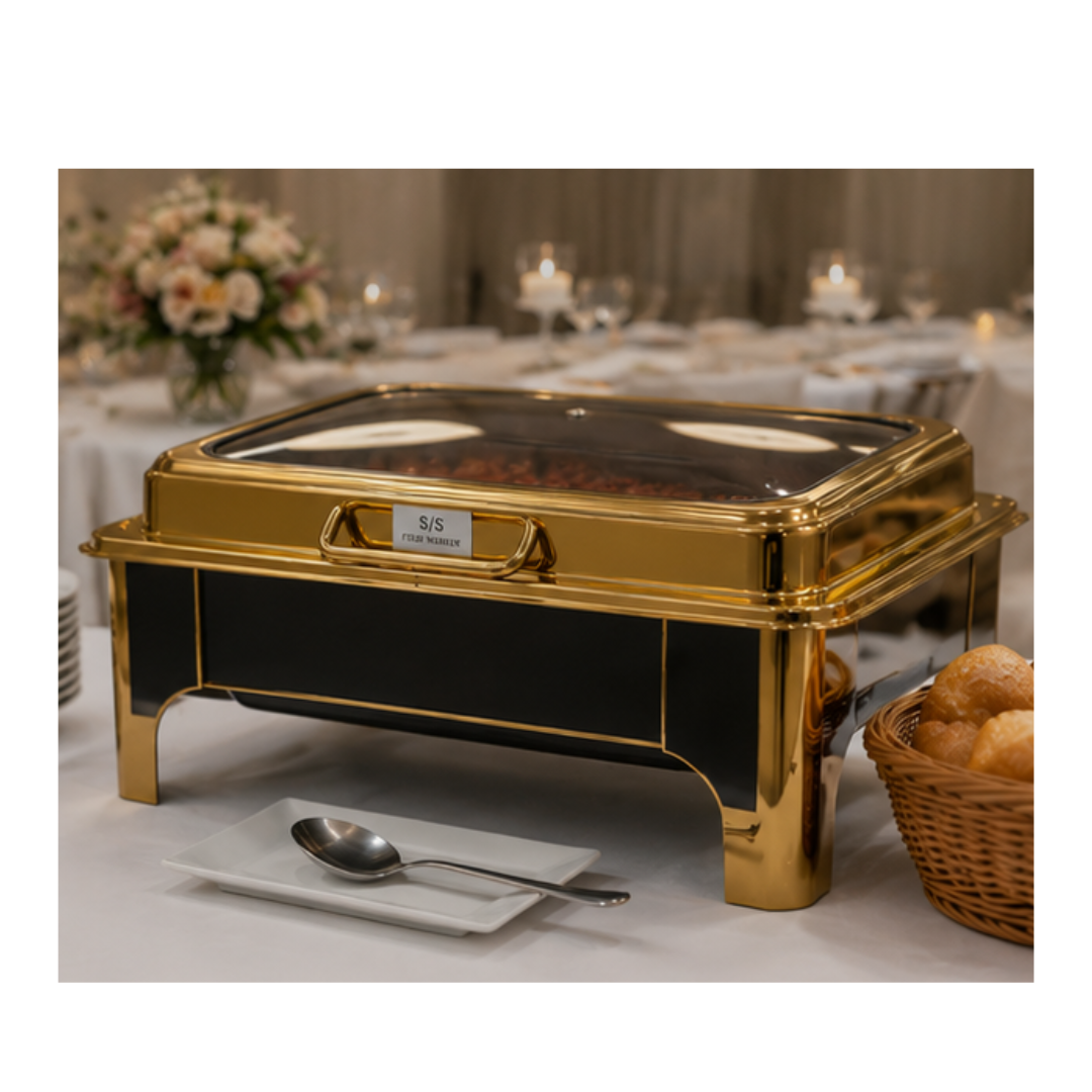 CALENTADOR DE BUFFET  RECTANGULAR CON 9L DE CAPACIDAD - 3