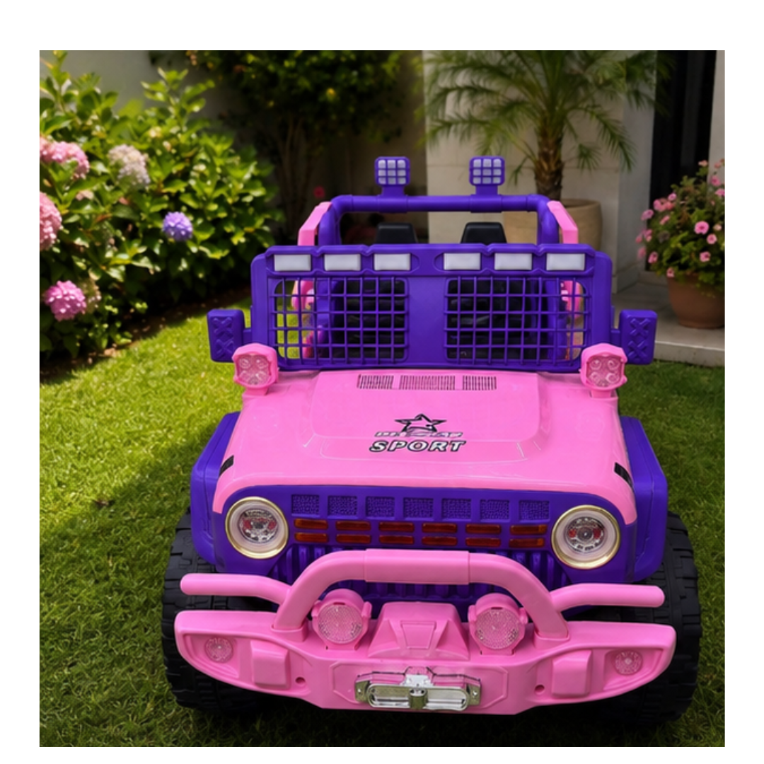 COCHE ELÉCTRICO INFANTIL PARA NIÑAS - 1