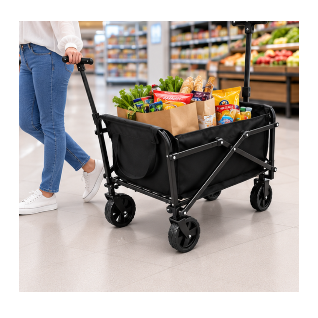 CARRITO PLEGABLE MULTIUSOS DE CARGA - 1