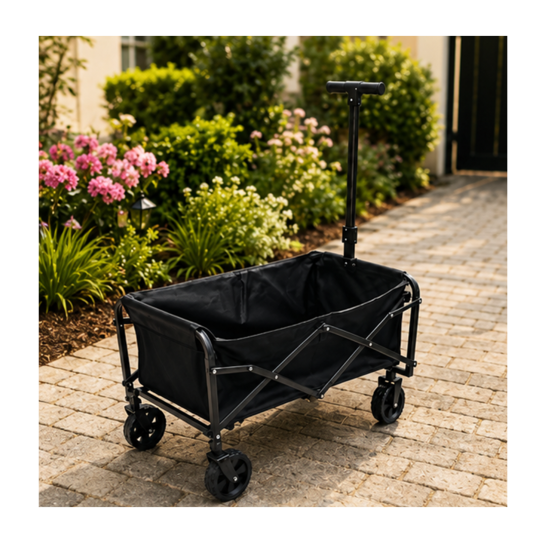 CARRITO PLEGABLE MULTIUSOS DE CARGA DE GRAN CAPACIDAD - 1