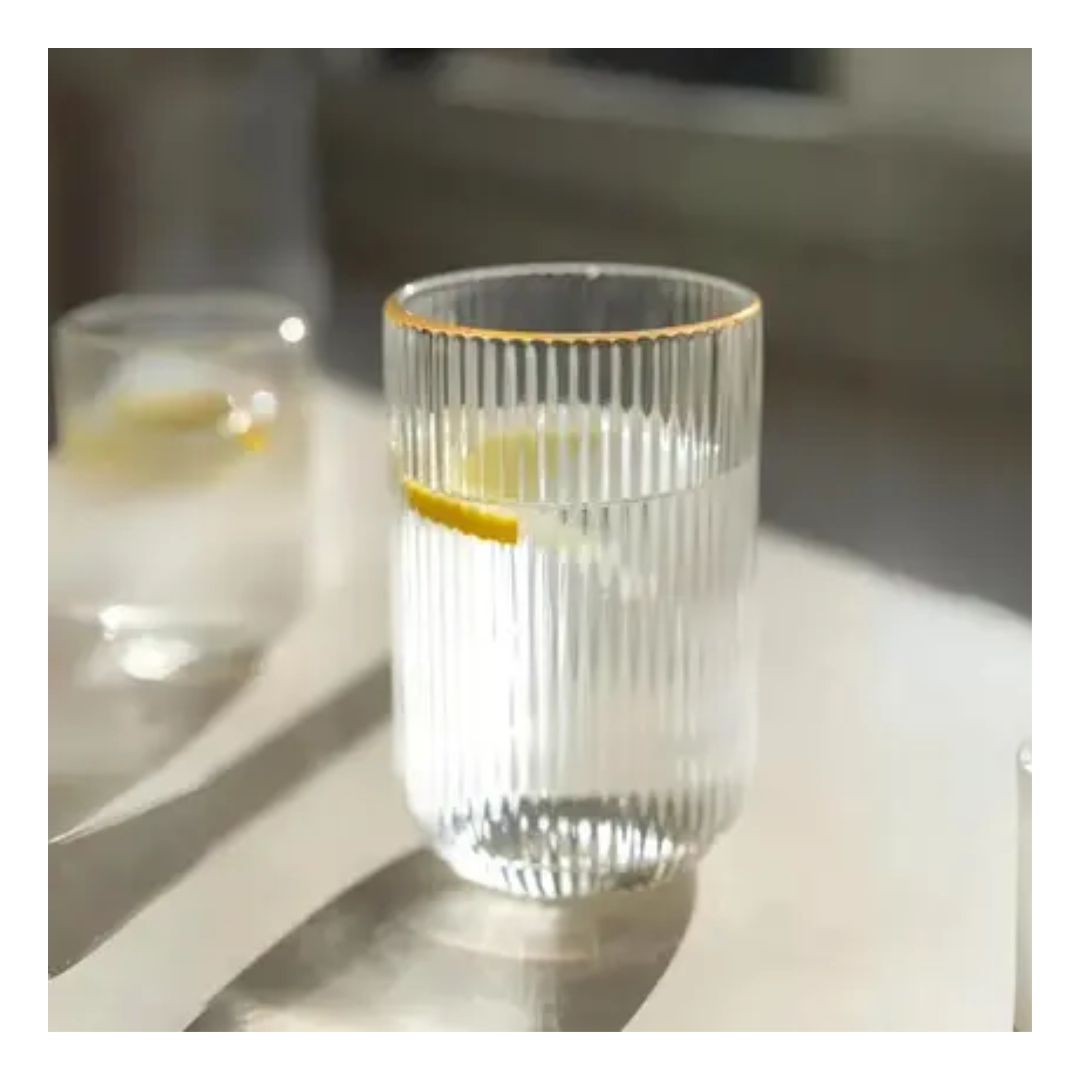 SET DE 6 VASOS CRYSTAL LINE - 1