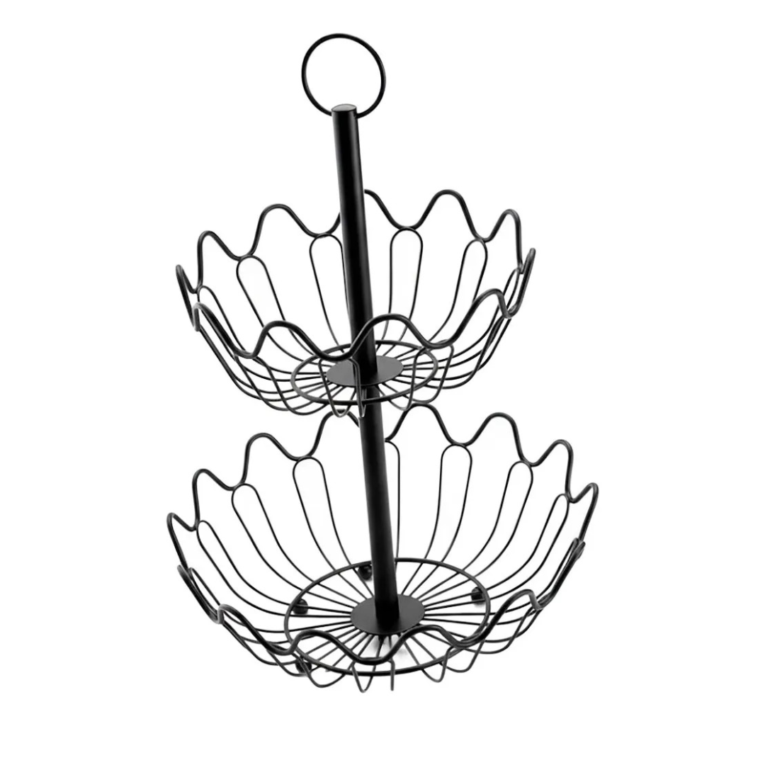 FRUTERO CON DISEÑO DE ONDAS DE 2 NIVELES - 3