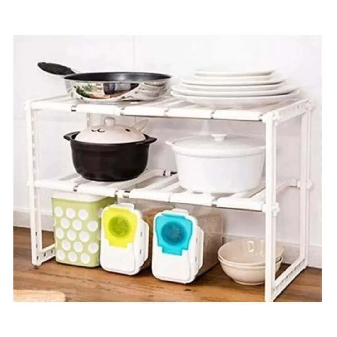 ESTANTE DE COCINA REGULABLE MULTIFUNCIONAL - 1