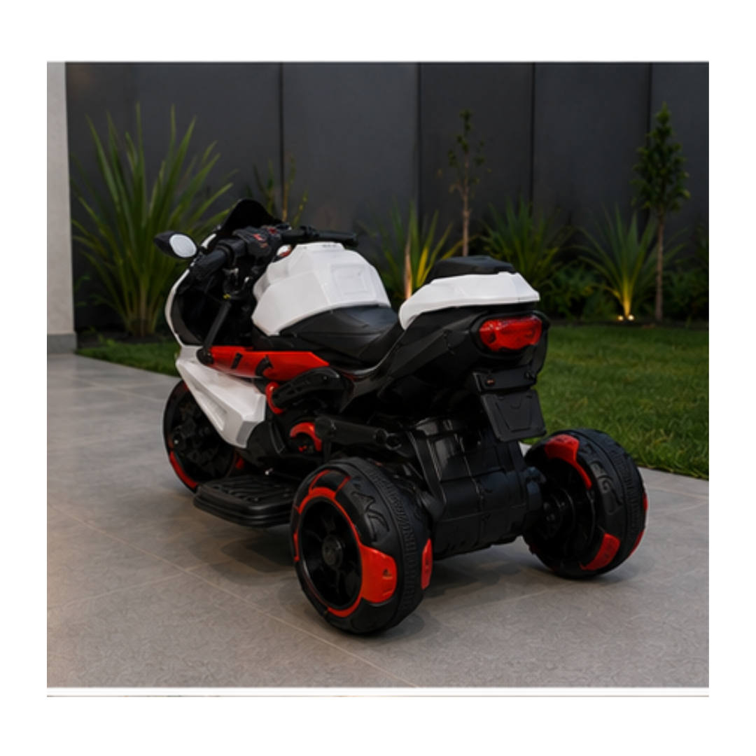 MOTOCICLETA ELÉCTRICA INFANTIL DE 3 RUEDAS - 2