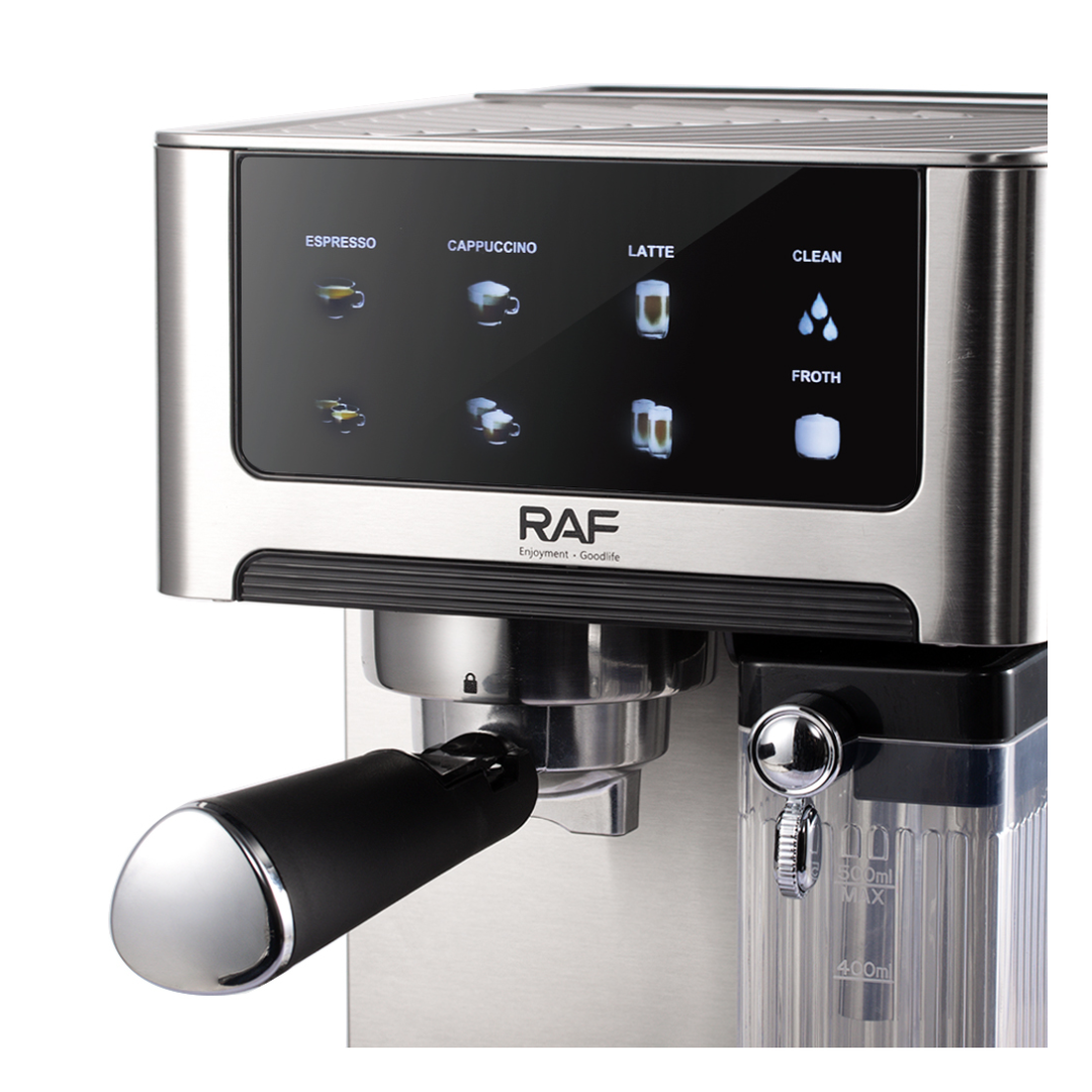 CAFETERA ESPRESSO AUTOMÁTICA DIGITAL CON ESPUMADOR DE LECHE DE 1.8L - 2