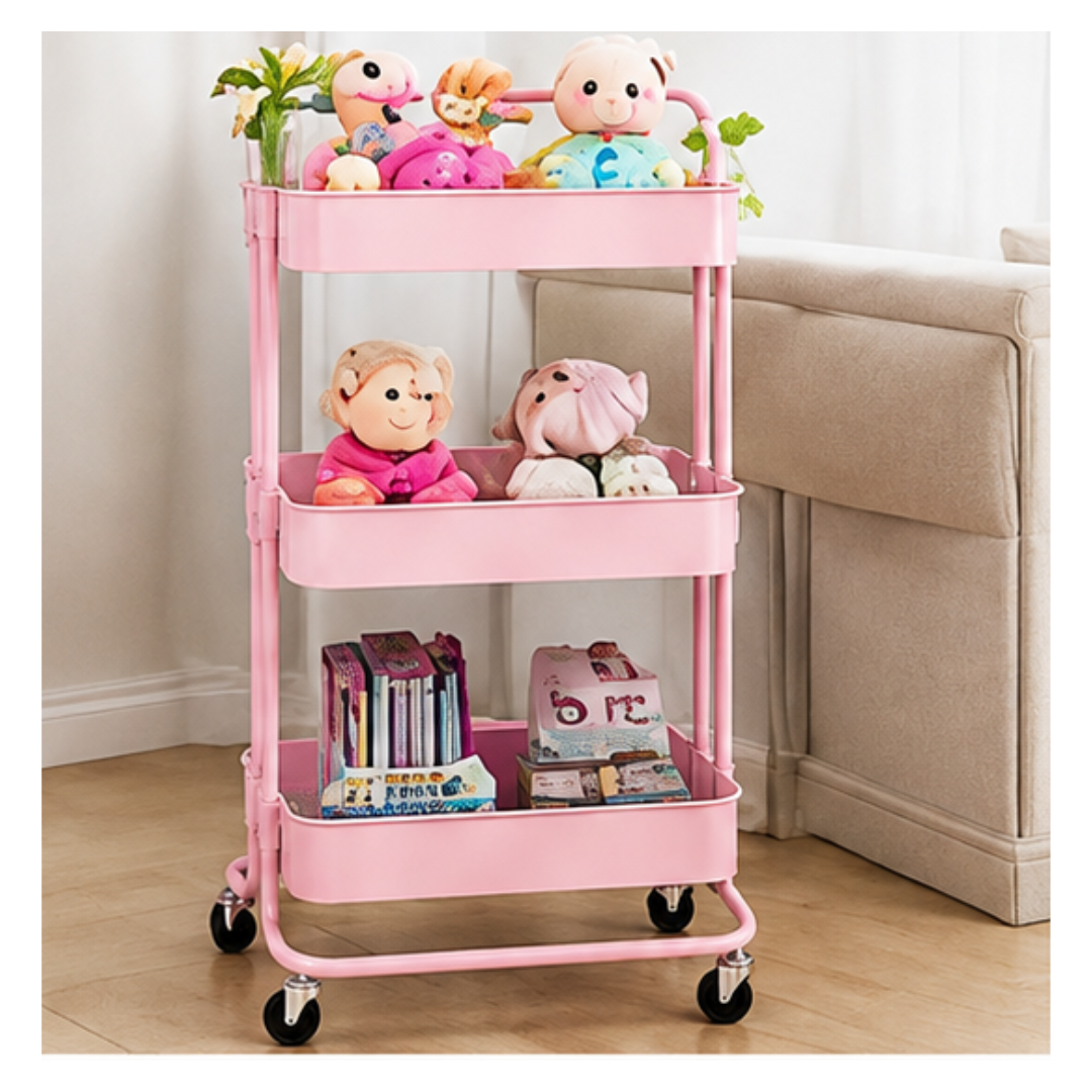 CARRITO ORGANIZADOR MULTIUSOS DE 3 NIVELES - 1