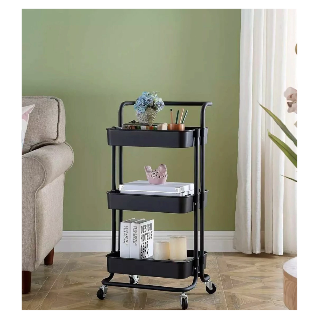 CARRITO ORGANIZADOR MULTIUSOS DE 3 NIVELES - 2
