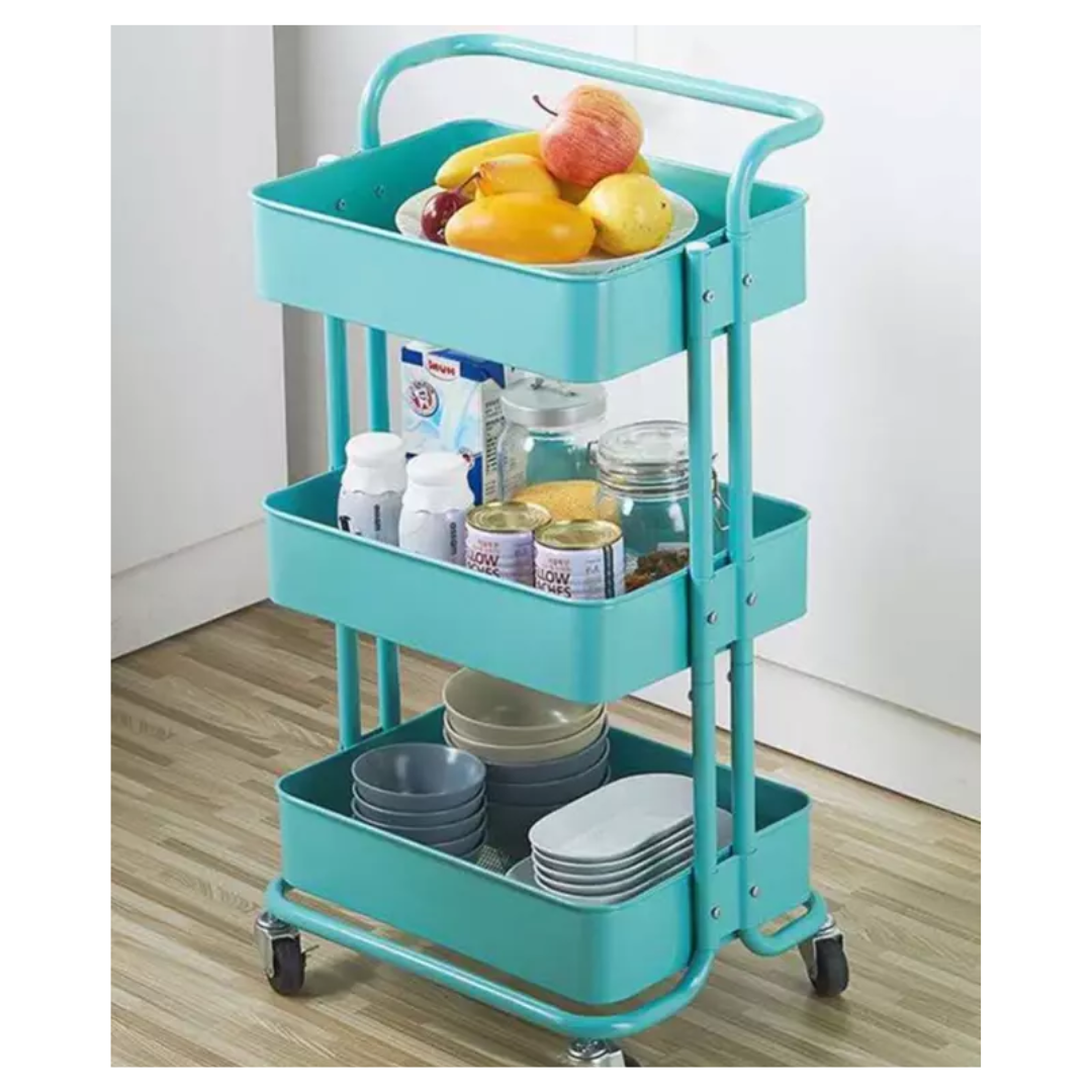 CARRITO ORGANIZADOR MULTIUSOS DE 3 NIVELES - 3