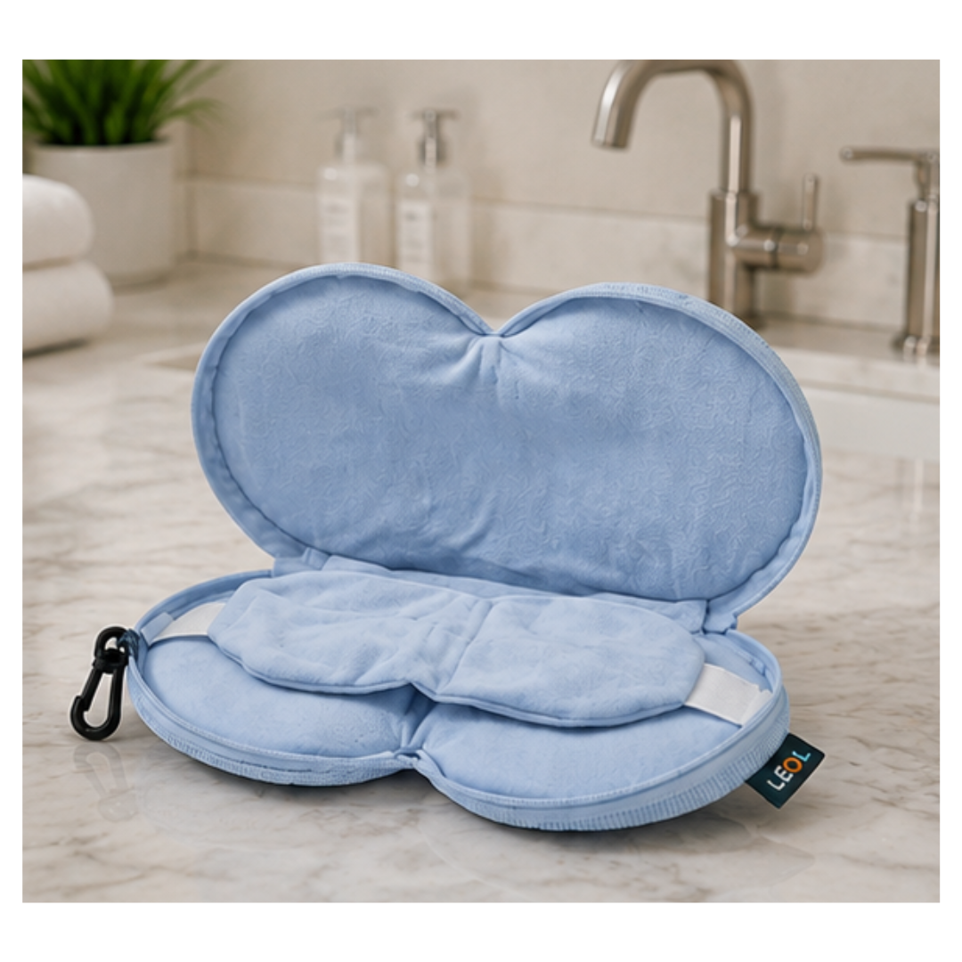 KIT DE VIAJE CON ALMOHADA DE CUELLO Y ANTIFAZ PARA OJOS - 2
