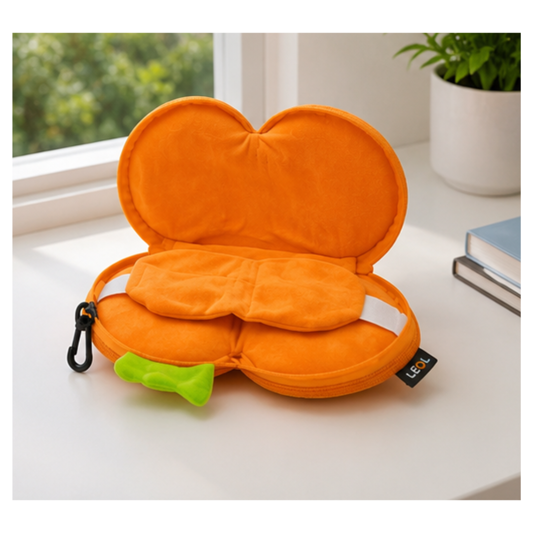 KIT DE VIAJE CON ALMOHADA DE CUELLO Y ANTIFAZ PARA OJOS - 4