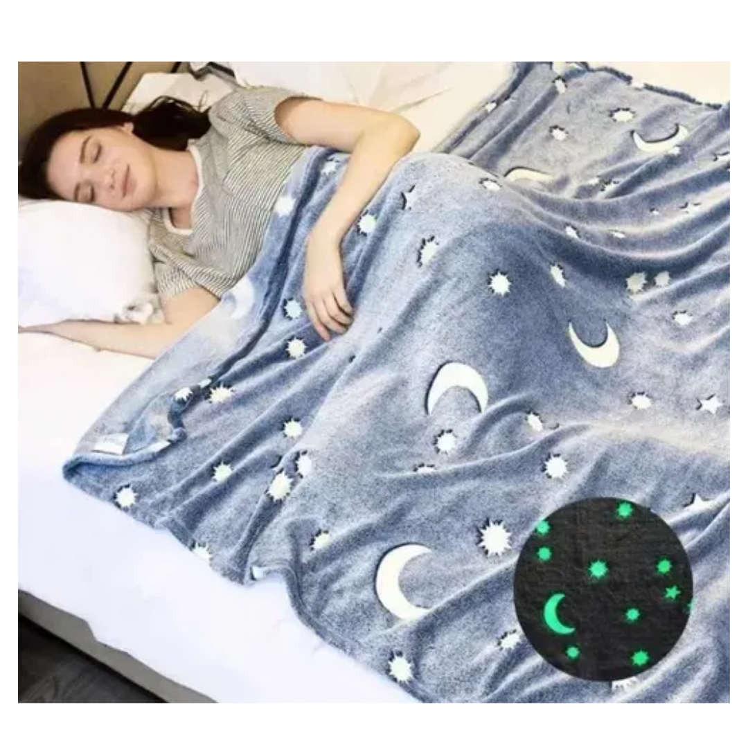 MANTA LUMINOSA QUE BRILLA EN OSCURIDAD - 1