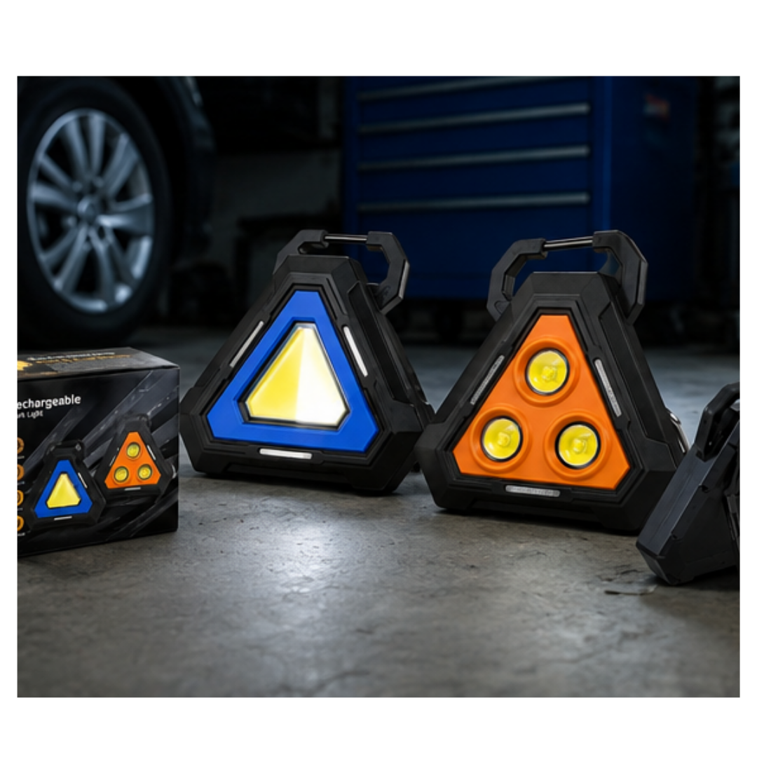 LÁMPARA DE TRABAJO TRIANGULAR LED - 2