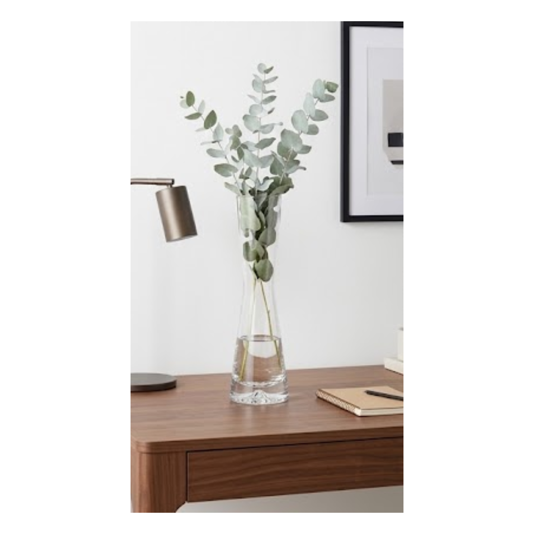 FLORERO DE VIDRIO ELEGANTE - 3