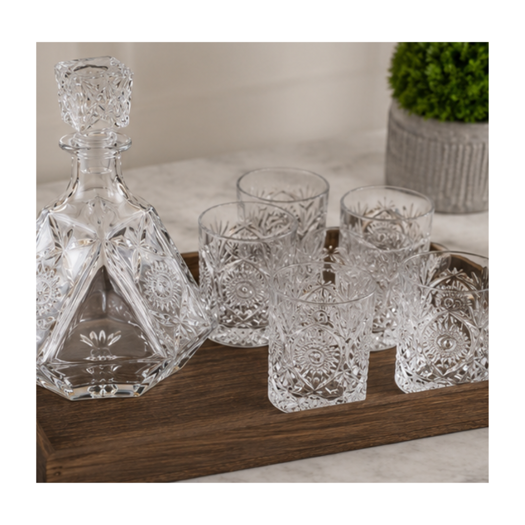 SET DE 6 VASOS CON DECANTADOR - 3