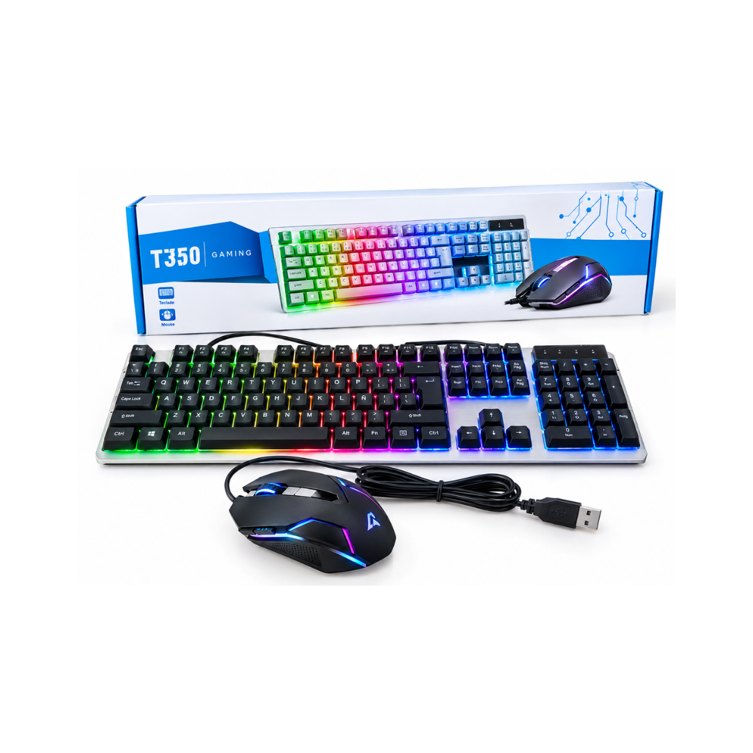 TECLADO CON MOUSE GAMER - 1