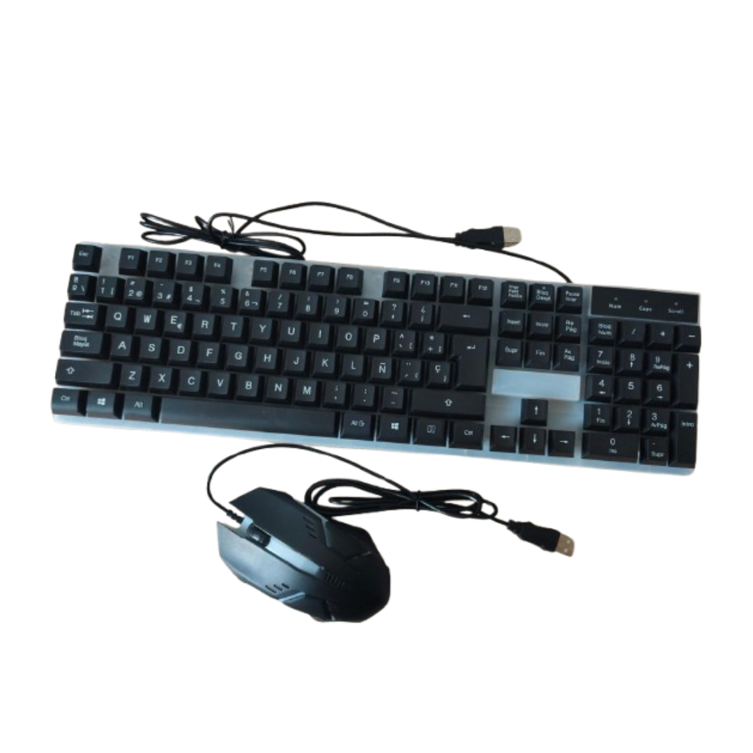 TECLADO CON MOUSE GAMER - 2