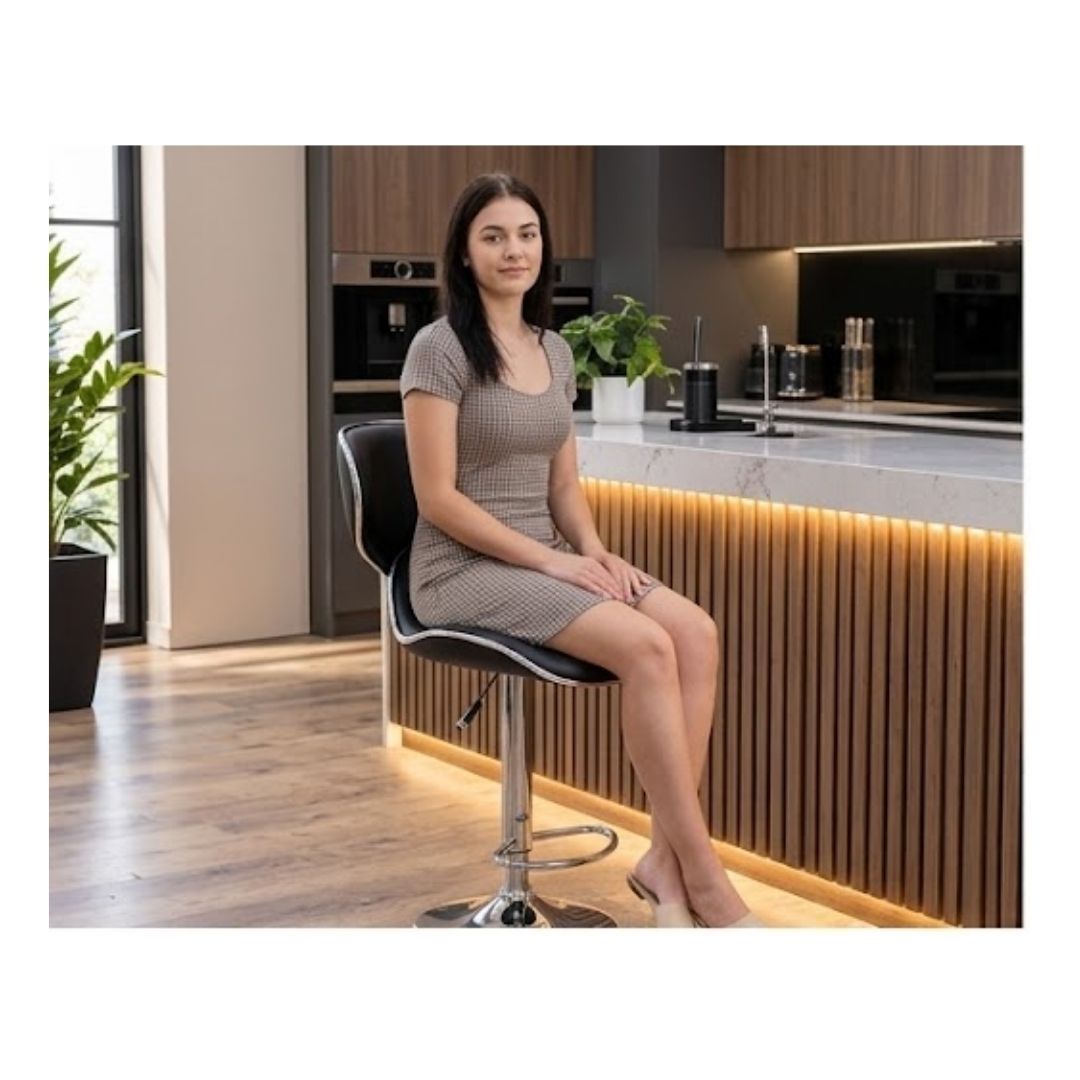 SILLA GIRATORIA DE BAR - 1