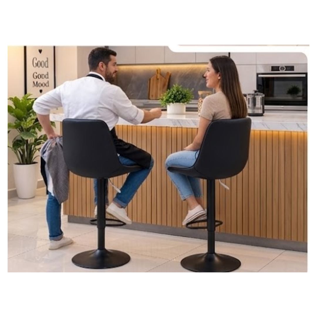 SILLA GIRATORIA DE BAR - 3
