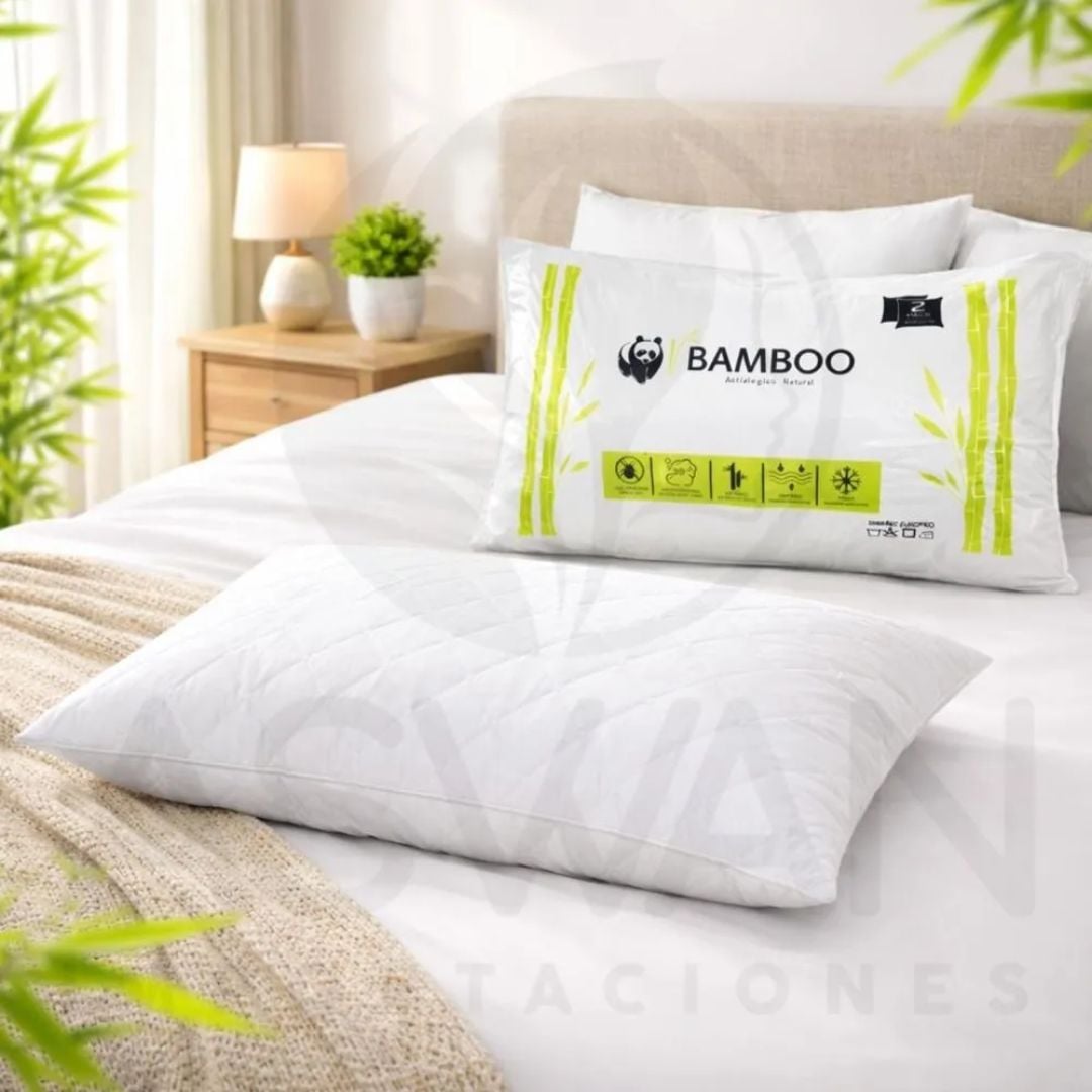 ALMOHADA BAMBÚ PREMIUM (PACK DE 2) - 1