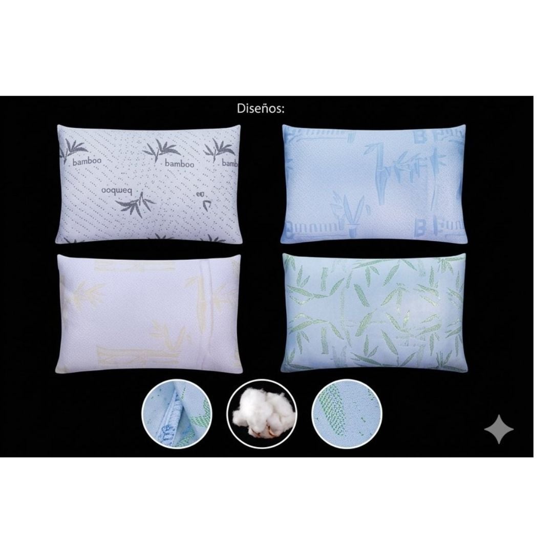 ALMOHADA BAMBÚ PREMIUM (PACK DE 2) - 2