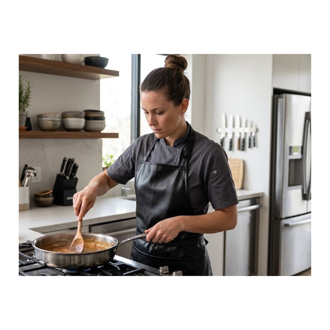MANDIL DE COCINA IMPERMEABLE - 2