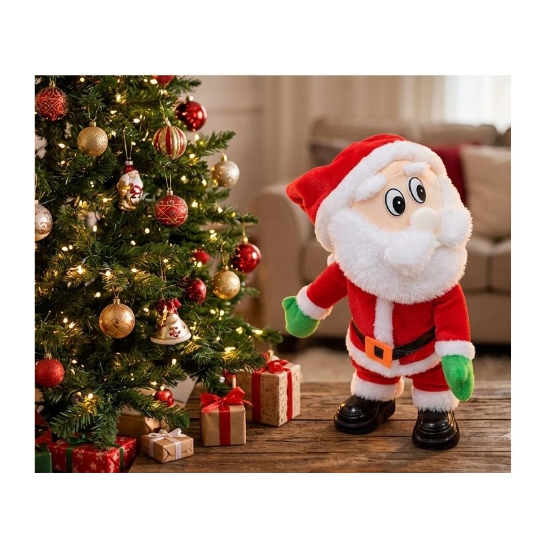 PELUCHE MUÑECO DE NAVIDAD PAPÁ NOEL 35 CM - 1
