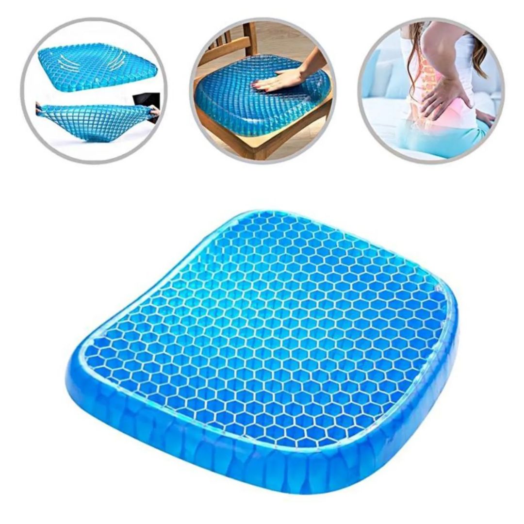 COJÍN DE GEL DE SILICONA ORTOPÉDICO CON FUNDA - 1