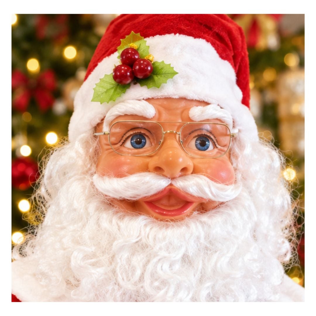 PAPÁ NOEL MÚSICO ANIMADO CON GUITARRA - 2