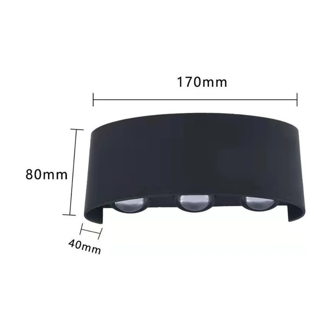 LÁMPARA LED DECORATIVA PARA PARED - 2