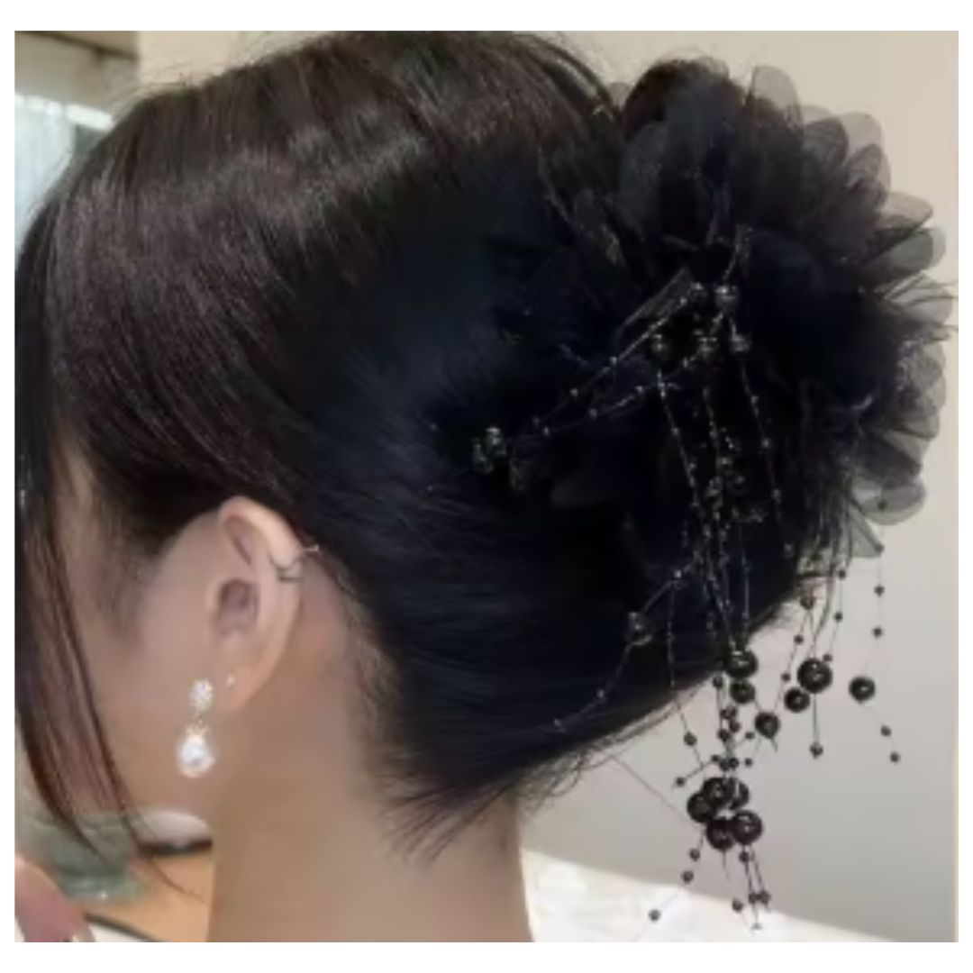 PACK DE 12 DE GANCHO DE GARRA FLORAL PARA CABELLO - 2