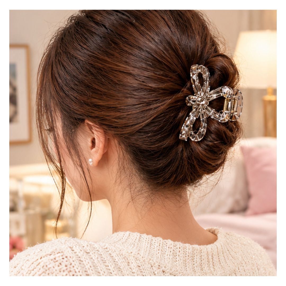 PACK DE 12 DE GANCHO PARA CABELLO CON DISEÑO DE LAZO - 2
