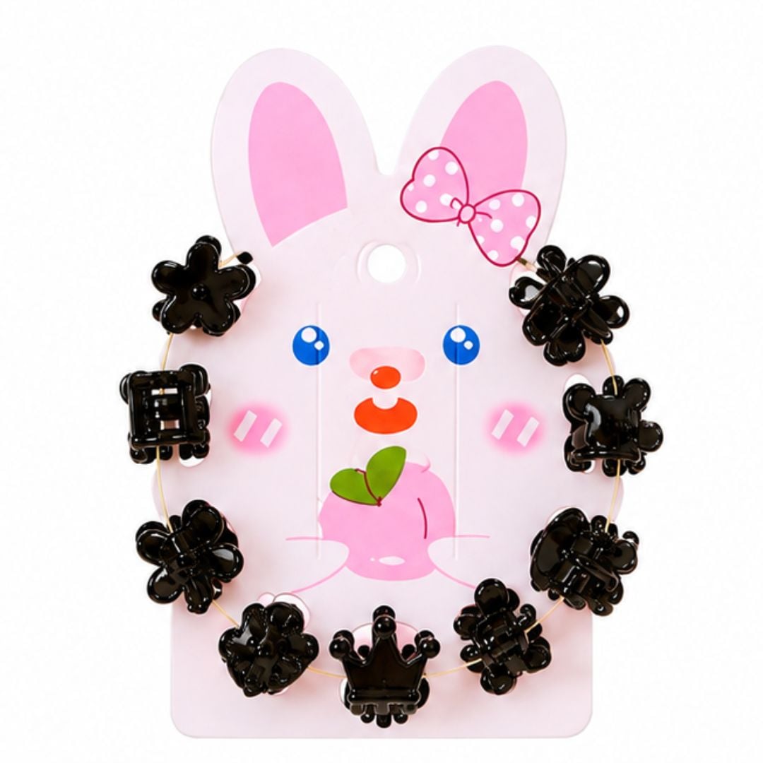 PACK DE 6 DE SET DE GANCHITOS PARA CABELLO KAWAII - 1