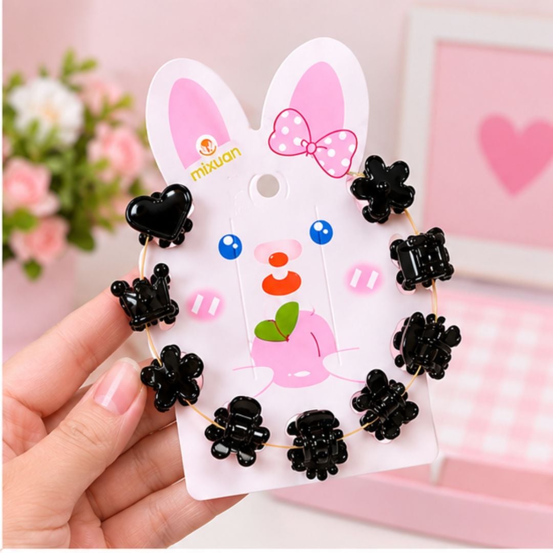 PACK DE 6 DE SET DE GANCHITOS PARA CABELLO KAWAII - 2