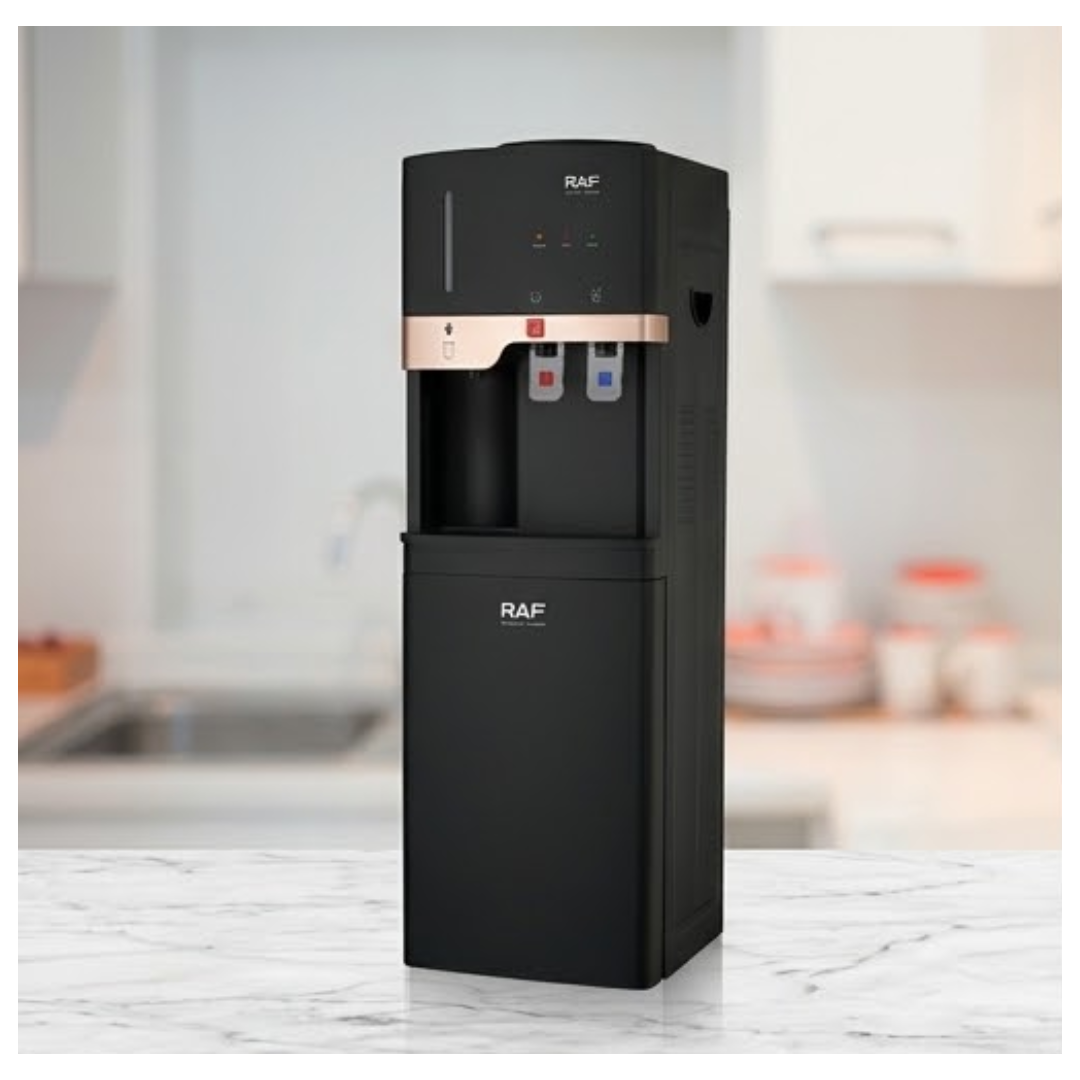 DISPENSADOR DE AGUA DE TRES TEMPERATURAS CON PORTAVASOS INTEGRADO - 1