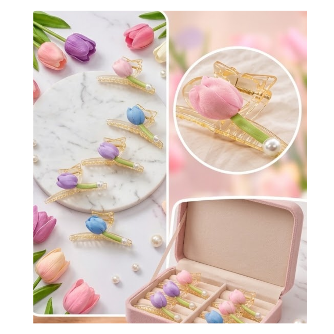 PACK DE 12 GANCHOS PARA CABELLO TIPO PINZA - 2