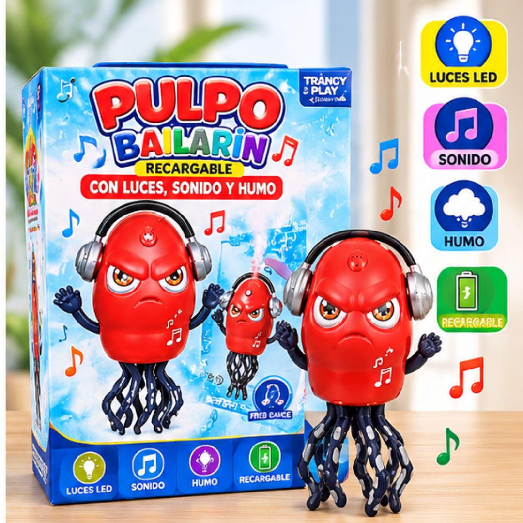 PULPO BAILARÍN RECARGABLE - 2