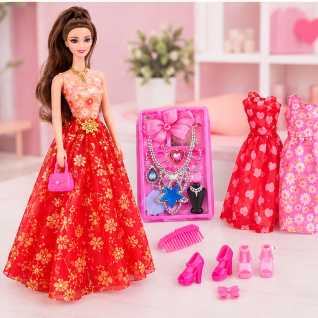 MUÑECA FASHION CON ACCESORIOS - 2