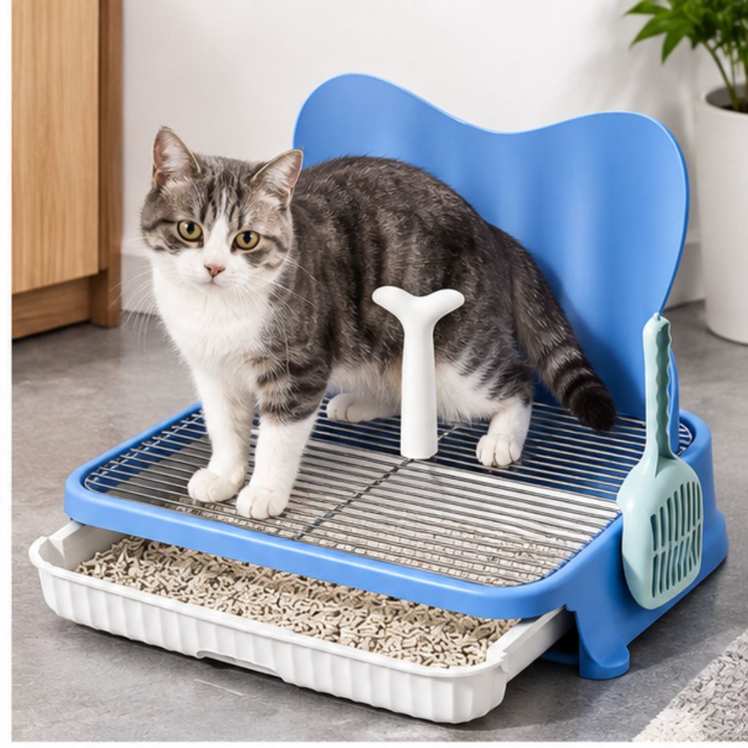 ARENA SANITARIA PARA GATOS CON BANDEJA EXTRAÍBLE - 2