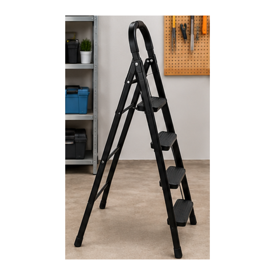 ESCALERA TUBULAR PLEGABLE DE 4 NIVELES - 2