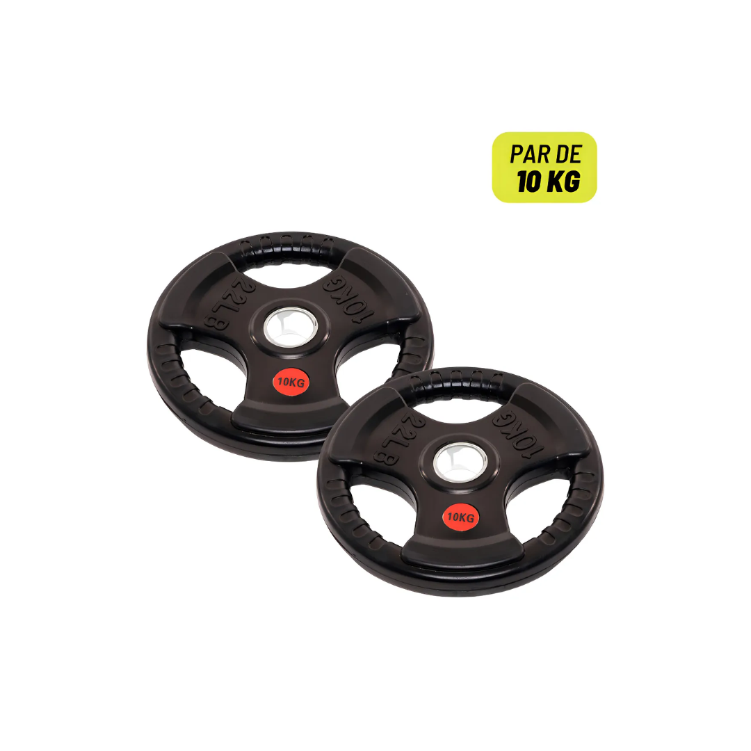 PACK DE 2 MANCUERNAS HEXAGONALES 10KG - 2