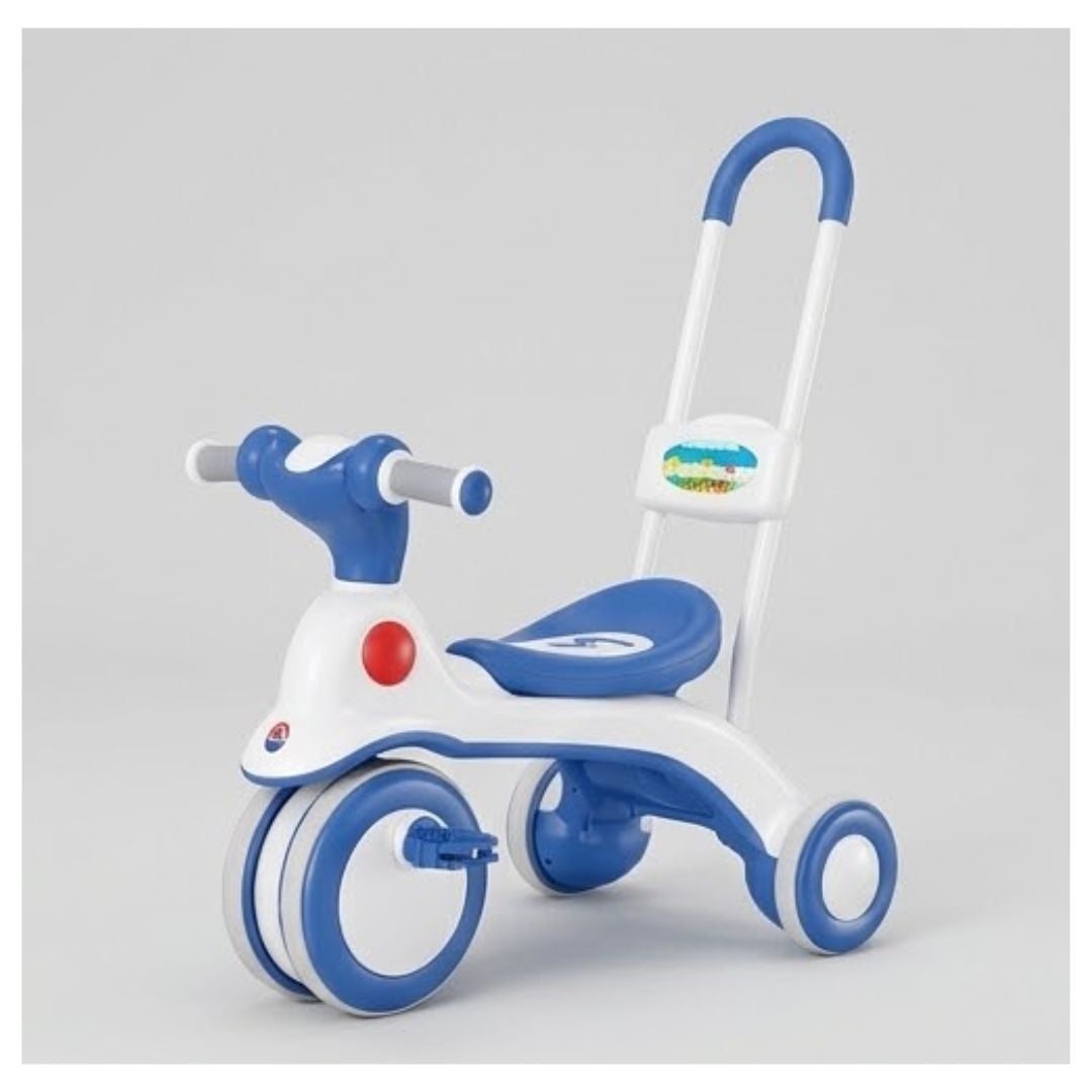 TRICICLO INFANTIL CON MANIJA DE EMPUJE GUIADORA - 1