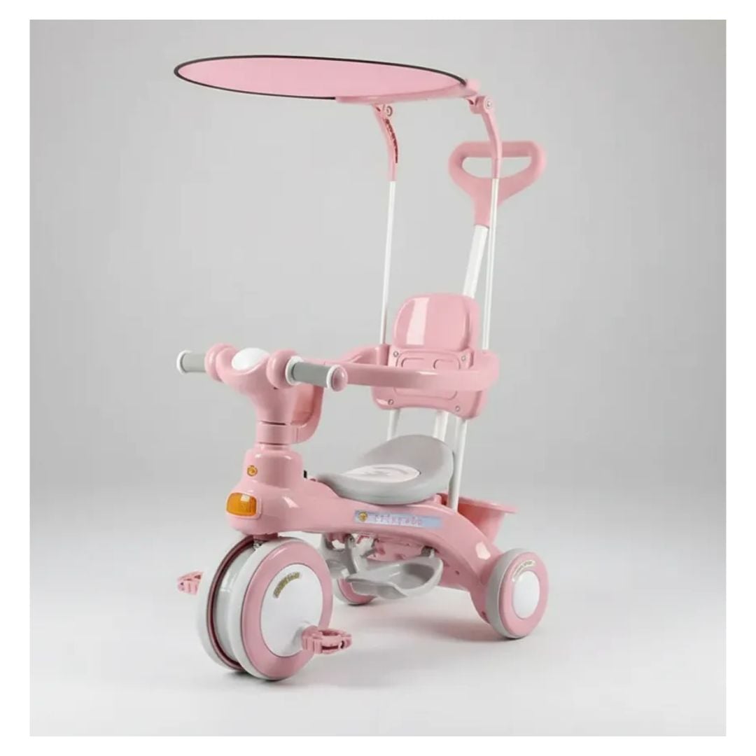 TRICICLO INFANTIL CON GUIADOR Y SOMBRILLA - 1